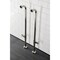 Aqua Vintage AE810S6DX Freestanding Tub Supply Line, Polished Nickel AE810S6DX - alternate 2